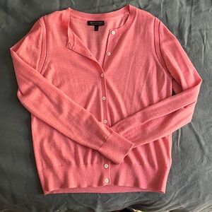 Banana Republic Women's Coral Merino Wool Cardigan